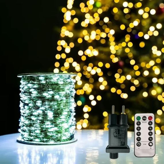 Гирлянда Роса LED на зеленом проводе USB 10 м AND 5335 | Зображення 3