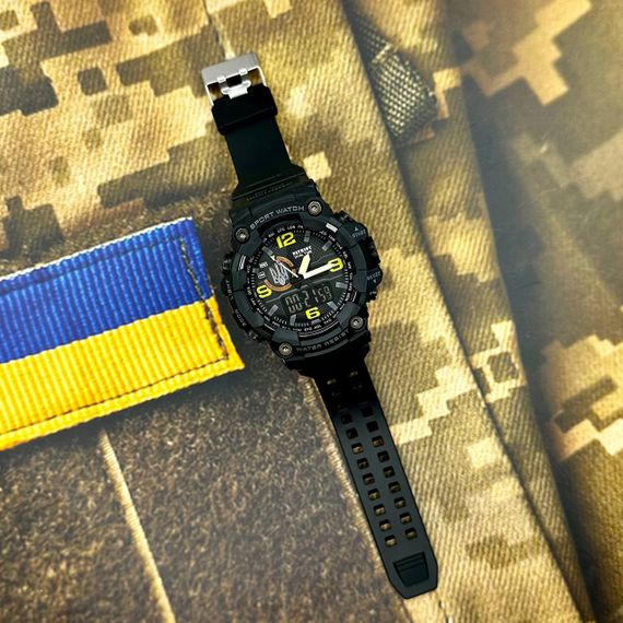 Patriot 002BKUASI Тризуб срібло Чорні + Коробка | Зображення 1