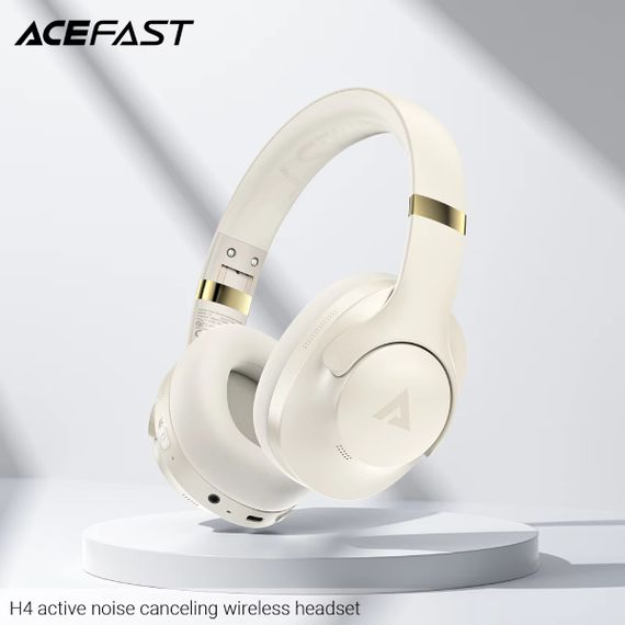 Гарнітура Acefast H4 ANC, Bluetooth, Beige | Зображення 3