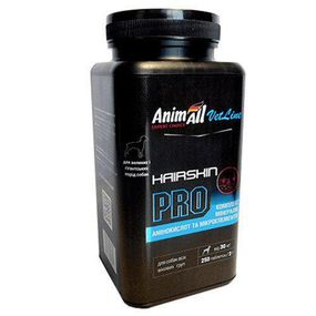 Вітаміни AnimAll VetLine Hair Skin PRO для великих порід собак 2 г × 250 табл