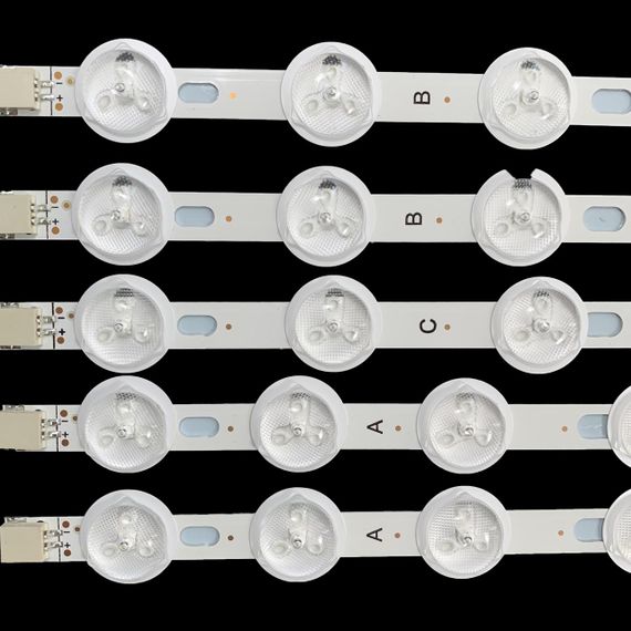 LED підсвітка TV 39-40" 3V 9-led 355mm 39PF3025D 40L1333DB VES400UNDC-01 VES390UNDC-01 5шт. | Зображення 2