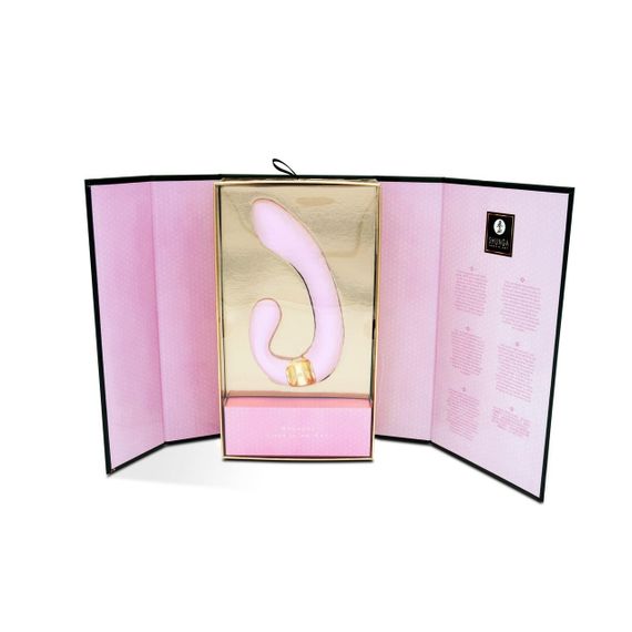 Вібратор-кролик Shunga Miyo Light Pink Sex Aura | Зображення 4