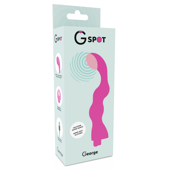 Вібратор для зони G GEORGE, колір: рожевий G-SPOT (Іспанія) Sex Aura | Зображення 4