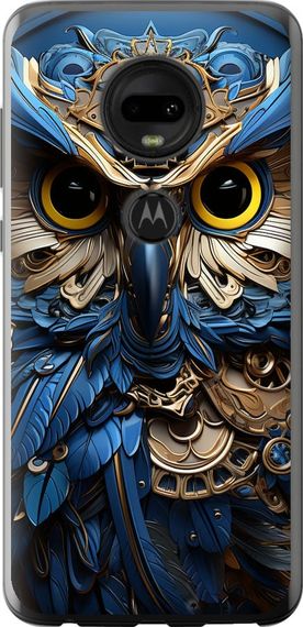 Чехол на Motorola Moto G7 Сова v2 "5649u-1614-17620"