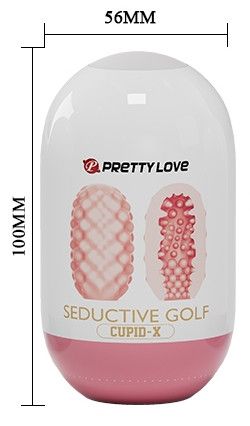 Мастурбатор яйце Pretty Love - Seductive Golf Cupid-x, BI-014931-2 Sex Aura | Зображення 3