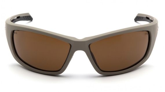 Очки защитные открытые Venture Gear Tactical Howitzer Tan (bronze) Anti-Fog, коричневые в песочной оправе | Зображення 1