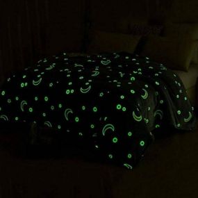 Плед, що світиться дитячий Blanket kids Magic Star 150х100 см | Плед, що світиться в темряві, FQ-556 плюшеве покривало