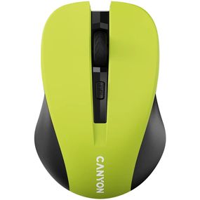 Мышь компьютерная безпроводная Canyon CNE-CMSW1Y желтая