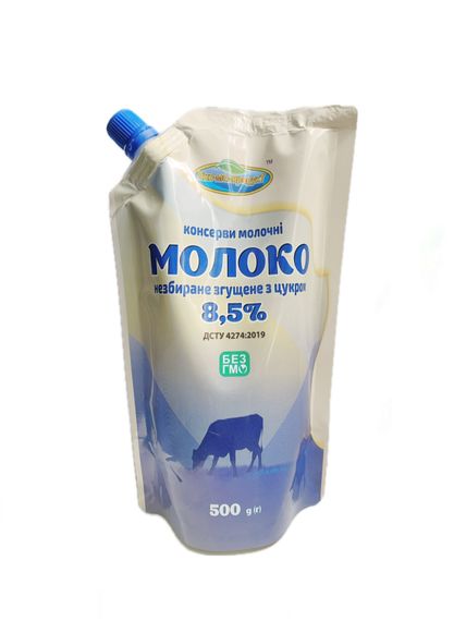 Молоко цельное сгущенное Эко-молпродукт с сахаром 8,5% жира 500 г