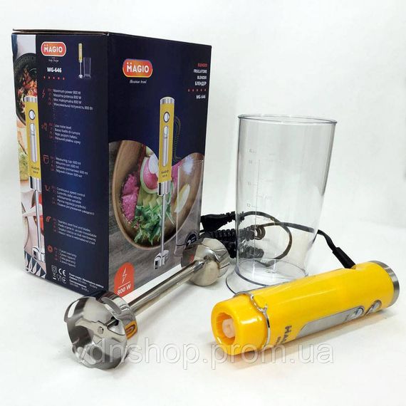 Блендер для супов и соусов Magio, Блендер электрический для смузи с большой чашей DW-51