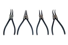 Набор съемников стопорных колец стандарт 175мм (4шт) СИЛА