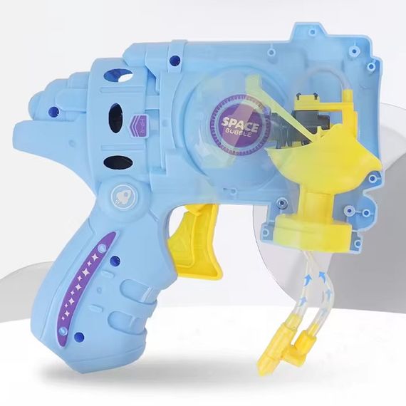 Пістолет з мильними бульбашками Space Bubble Gun (2 pack bottle - 50+50ml) Blue | Зображення 4
