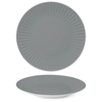 Тарілка G.Benedikt Ribby Color Gravel Grey 27 см (RIB2127-X9243)