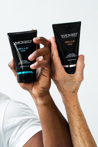 Анальний лубрикант з ефектом охолодження WICKED JELLE CHILL ANAL LUBRICANT 120ML | Зображення 1