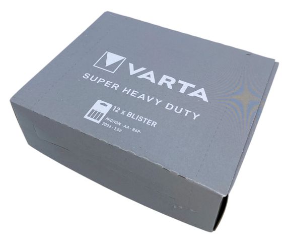 Батарейки VARTA SuperLife сольові пальчикові великі АА R6P упаковка набір 48 штук zinc carbon | Зображення 4