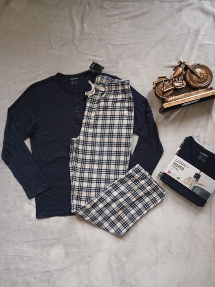 Пижама мужская Livergy фланелевые штаны L | Зображення 1