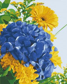 Картина по номерам. Art Craft "Гортензія у квітах" 40х50 см 13123-AC
