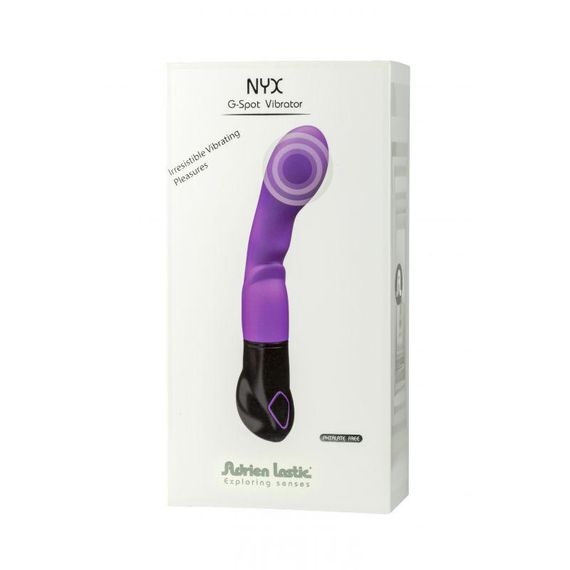 Вібратор Adrien Lastic Nyx, стимуляція точки G і входа у піхву Sex Aura | Зображення 1