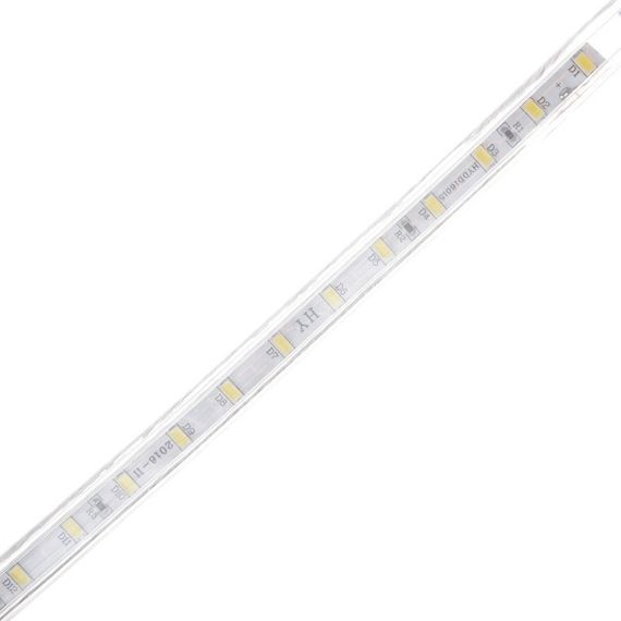 Светодиодная лента влагозащищенная теплый оттенок 220V 3.8W 5730 WW IP65 1m (BY-033/60) | Зображення 2