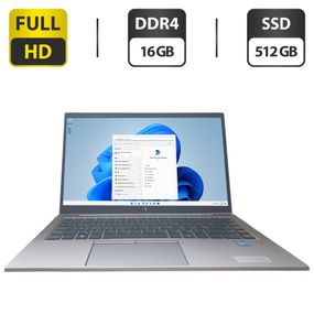 Ультрабук Б-класс HP ZBook Firefly 14 G8 / 14" (1920x1080) IPS / Intel Core i7-1185G7 (4 (8) ядра по 1.2 - 4.8 GHz) / 16 GB DDR4 / 512 GB SSD / Intel Iris Xe Graphics / WebCam б/у