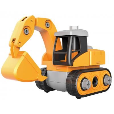 Конструктор Microlab Toys Строительная техника - Экскаватор (MT8901)