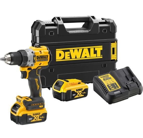 Дриль-шурупокрут акумуляторний DeWalt з АКБ та ЗП DCD805P2T | Зображення 2