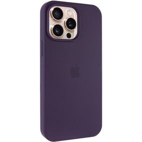 Чохол Silicone Case Full Protective (AA) для Apple iPhone 14 Pro (6.1") Фіолетовий / Elderberry