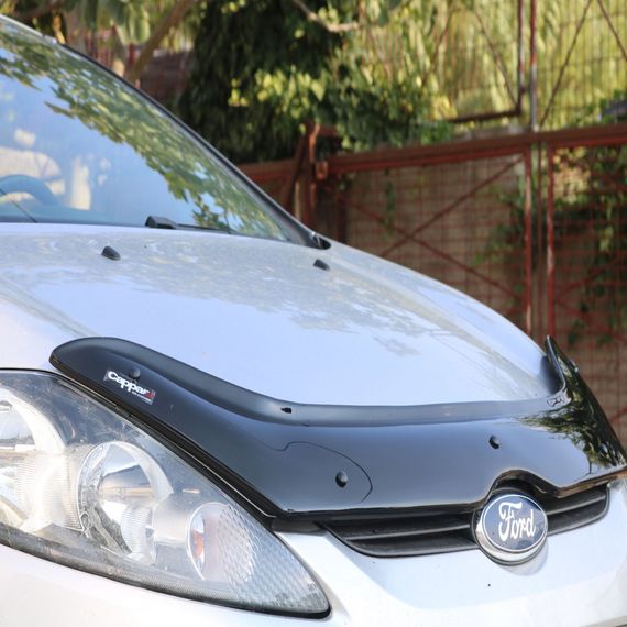 Дефлектор капота 2008-2013 (EuroCap) для Ford Fiesta