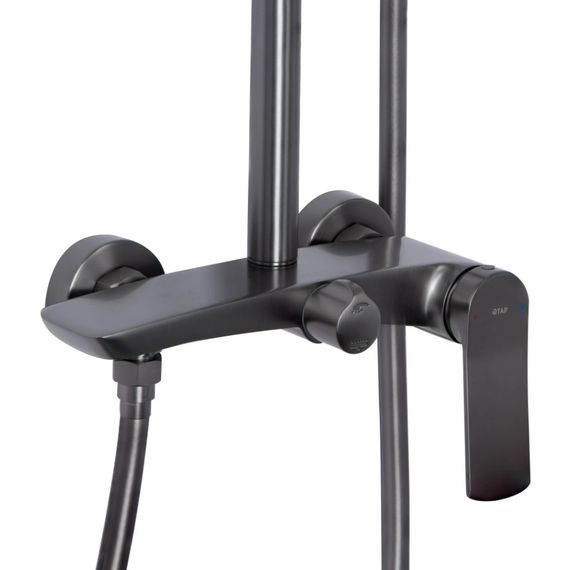 Душова система для душу Qtap Slavonice Gunmetal Black PVD QTSLA110GMB45913 | Зображення 9