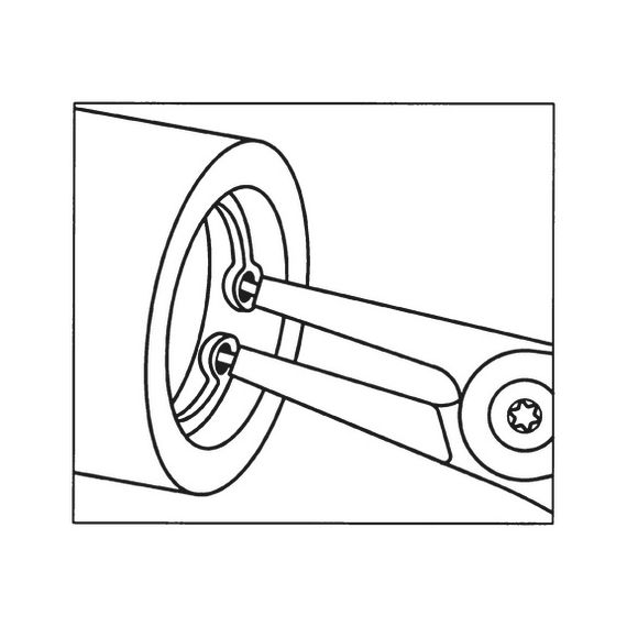 Знімач стопорних кілець Wurth для отворів тип D 12-25мм | Зображення 4