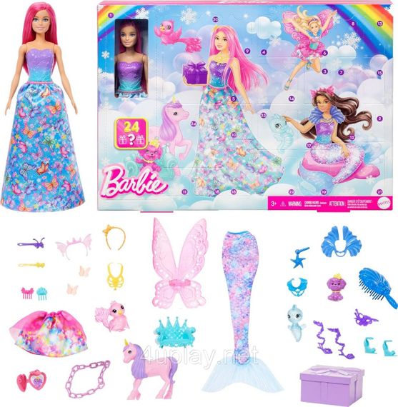 Адвент-календар Barbie Dreamtopia Doll and Advent Calendar Фантастичний світ