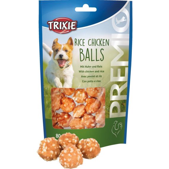 Ласощі для собак з куркою Trixie Premio Rice Chicken Balls, 80 гр | Зображення 2
