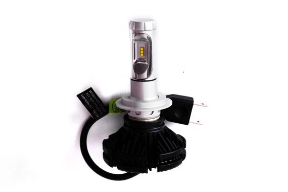 Комплект світлодіодних ламп AllLight X3 H7 50W 6000K 6000lm з радіатором та світлофільтрами (3000K/8000K) 12-24V