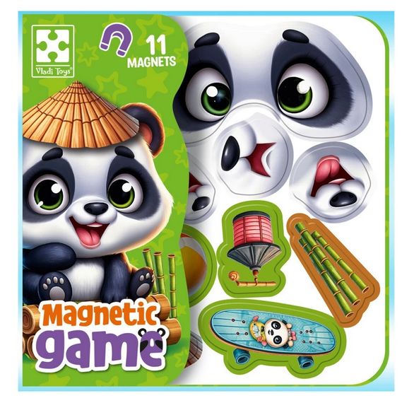 Розвиваюча магнітна гра "Емоції Пандочки" VT3220-06 Vladi Toys, в пакеті (4820234767601)