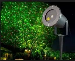 Лазерный звездный уличный проектор Star Shower Laser Light Projector | Зображення 5