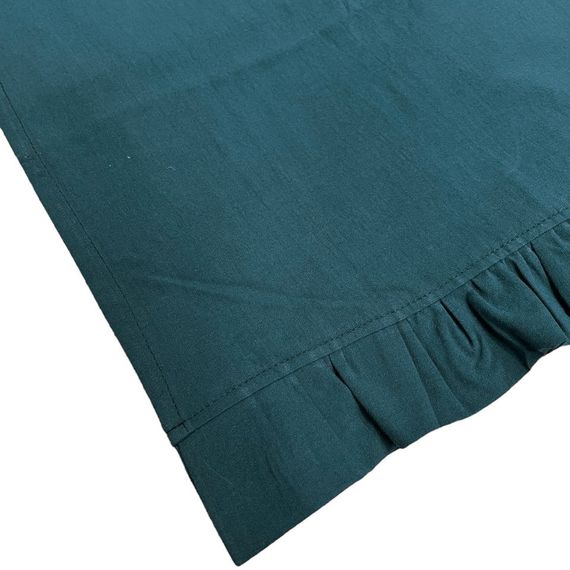 Ранер SoundSleep Stonewash Dark Green 40х180 см з рюшами (94331936)