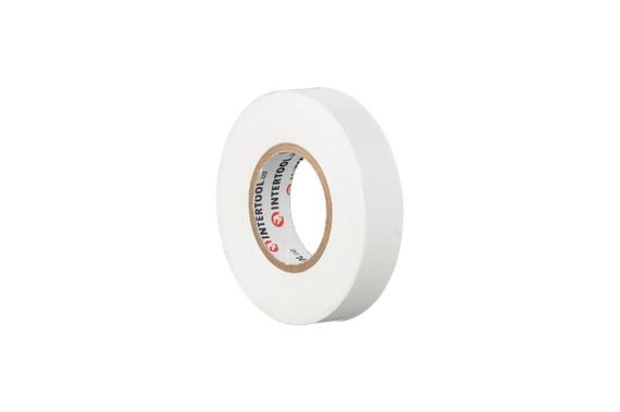 Лента изоляционная Intertool - 25 м x 17 x 0,15 мм белая (IT-0063) | Зображення 2