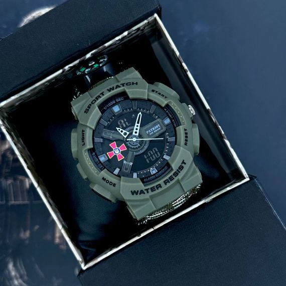 Patriot 005AGSU ЗСУ Паракордовий ремінець Camo Green + Коробка | Зображення 3