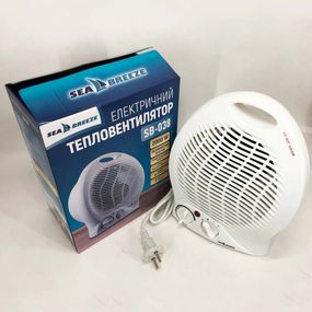 Економічний обігрівач SeaBreeze SB-038 2000 Вт, Підлоговий тепловентилятор для дому та офісу DL-79