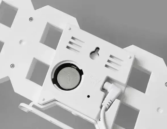 Електронний настільній годинник з будильником та термометром VST-883 Зелені | Зображення 4