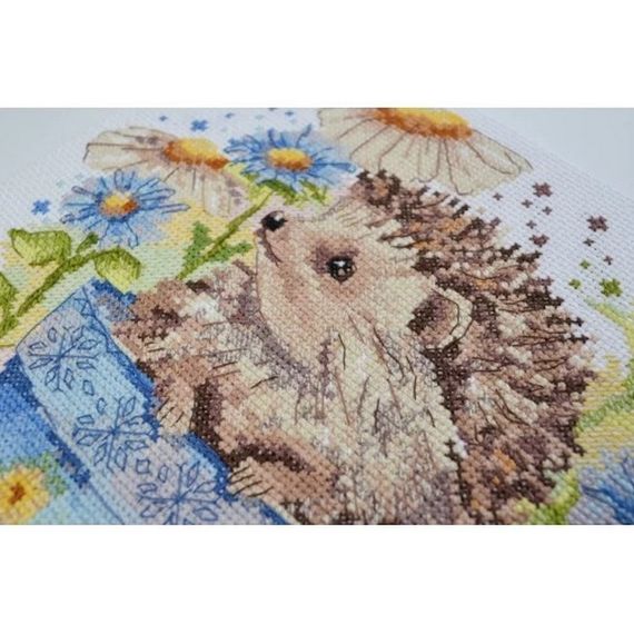 Набор для вышивания крестиком «Малый разведчик» AH-220 с пяльцами | Зображення 2