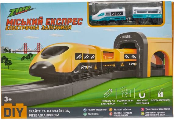 Ігровий набір ZIPP Toys Міський експрес 103 деталі. Зелений | Зображення 9