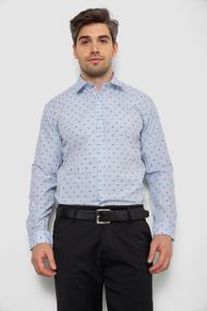 Рубашка мужская  -уценка, цвет голубой, 214R824-U