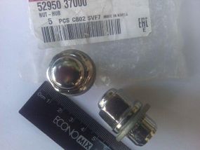 Гайка колеса Hyundai/KIA, MOBIS (5295037000) М12 самостопорна (52950-37000)