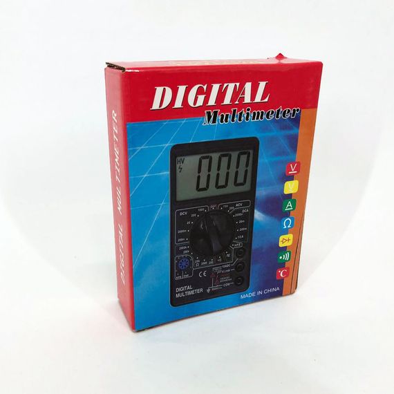 Мультиметр для електротехніки Digital, Мультиметр із функцією вимірювання електрика DR-19 | Зображення 5