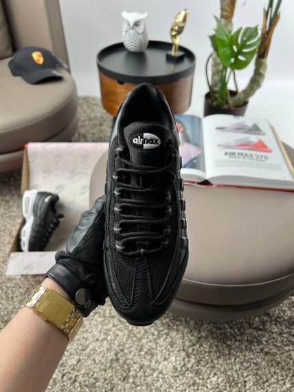 Женские кроссовки Air Max 95 Black White , Вьетнам | Зображення 6