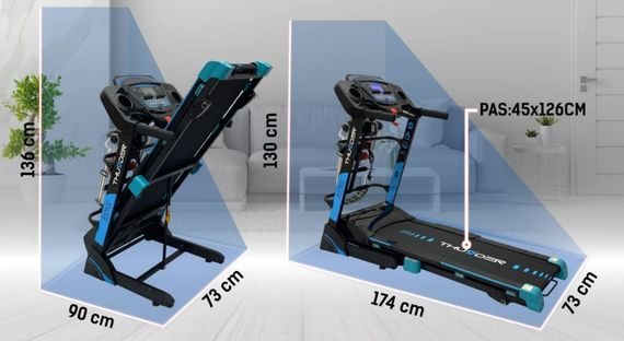 Бігова доріжка THUNDER BIONIC-D | Зображення 4