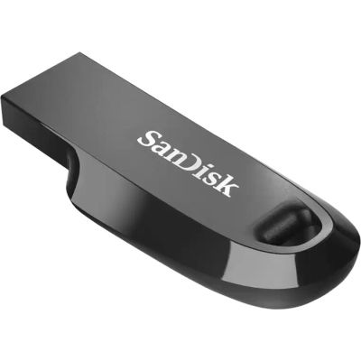 USB флеш накопичувач SanDisk 64GB Ultra Curve Black USB 3.2 (SDCZ550-064G-G46) (SDCZ550-064G-G46) | Зображення 2