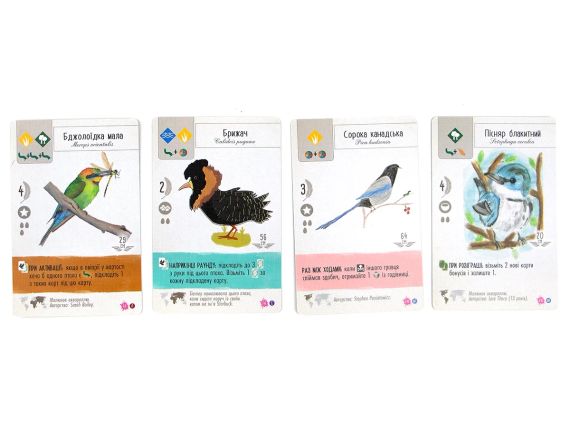 Настільна гра Крила. Фан Арт Пак (Wingspan: Fan Art Pack) | Зображення 8