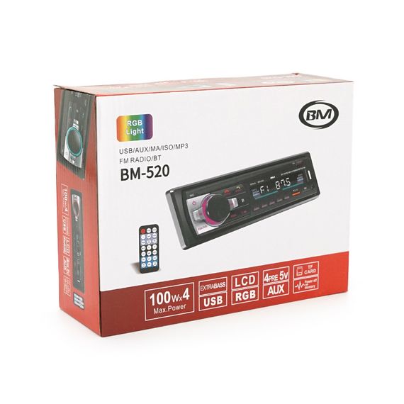 Автомагнитола BOSCHMANN MP3 BM-520BT | Зображення 1